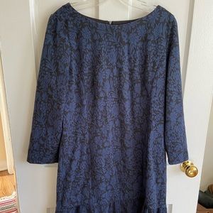LOFT Tiered Swing Dress